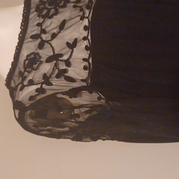 F21 Embroidered Mesh Babydoll - Picture 6 of 8